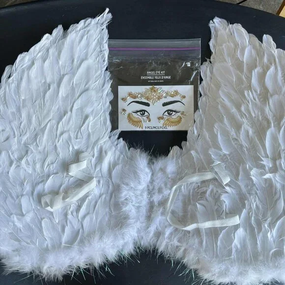 Heavenly Angel Halloween Costume with Add Ons - Picture 4 of 7